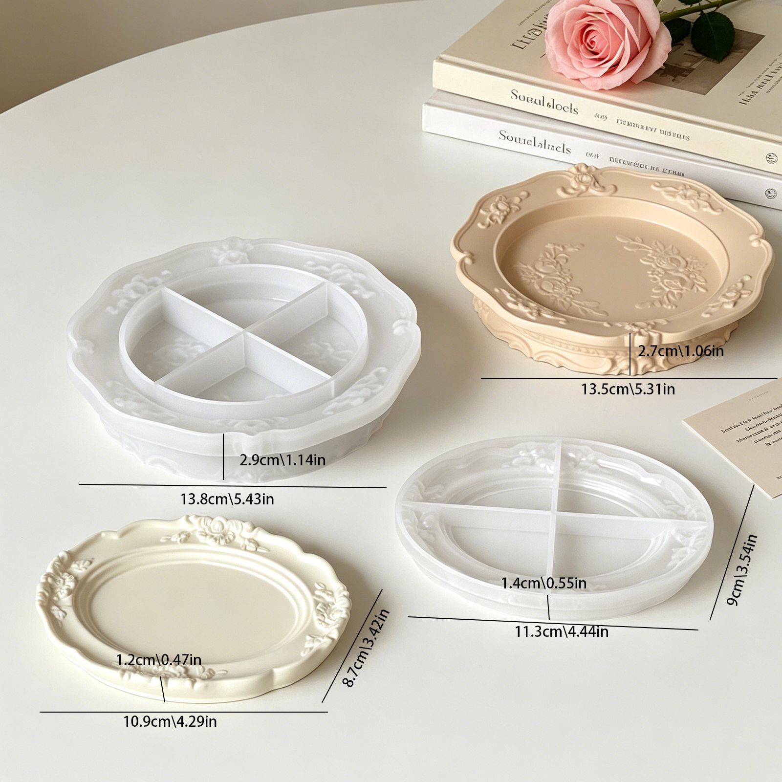 Elegant Vintage Baroque Lace S - огляд і ціна Soap Making Bar