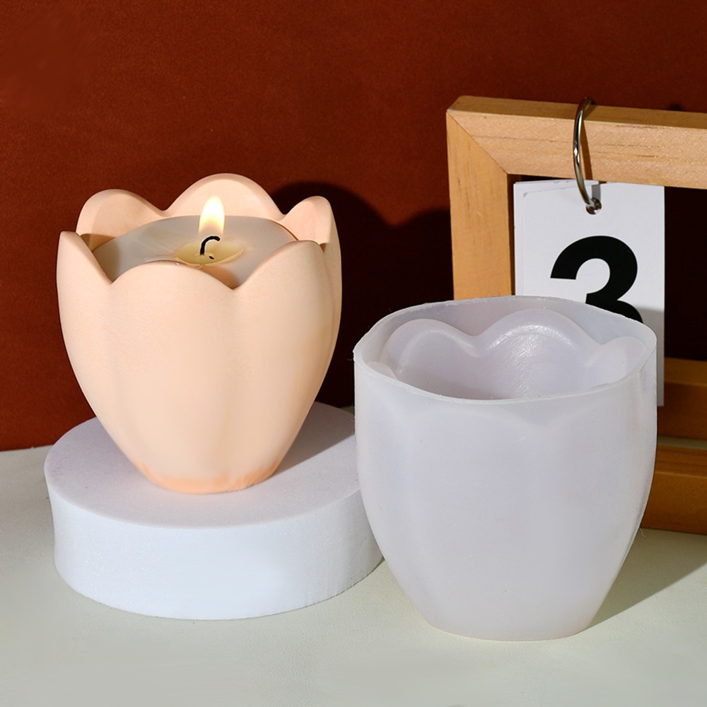 Tulip Candle Holder Silicone M - огляд і ціна Soap Making Equipment For Beginners