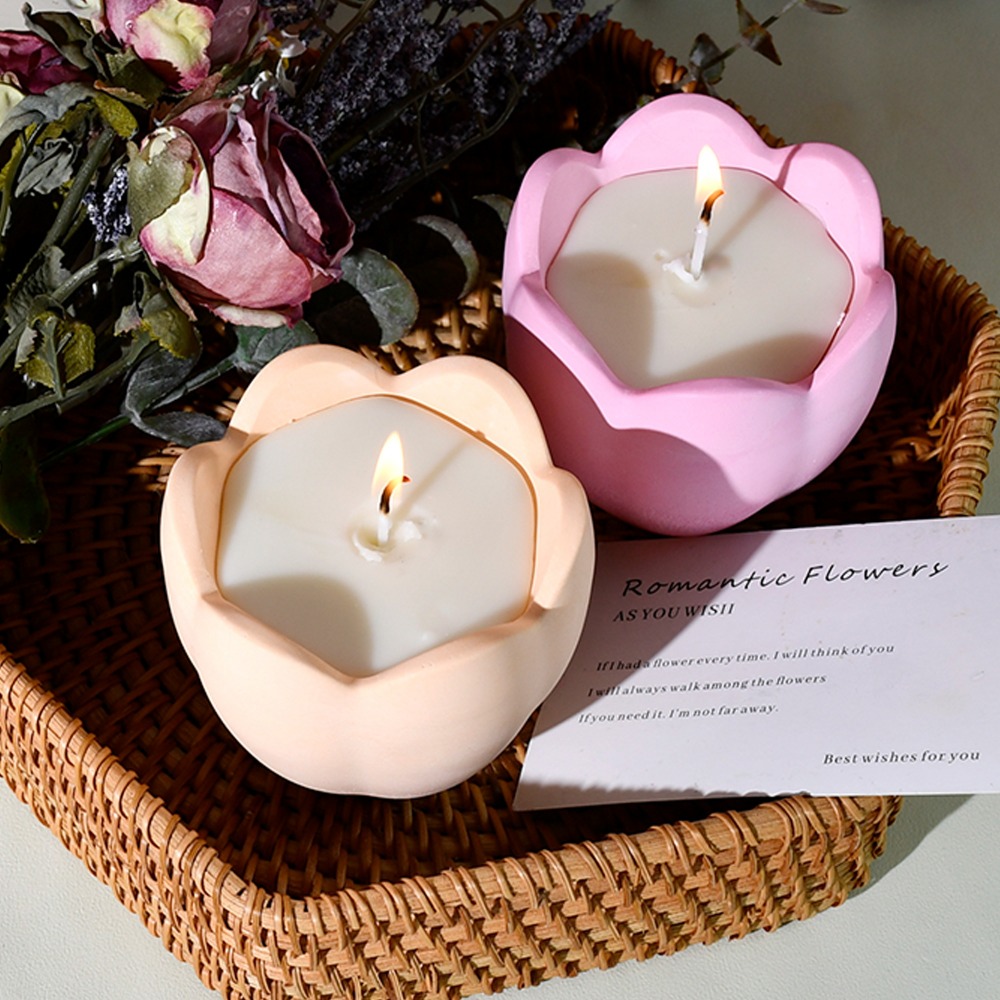 Tulip Candle Holder Silicone M - огляд і ціна Soap Making Equipment For Beginners