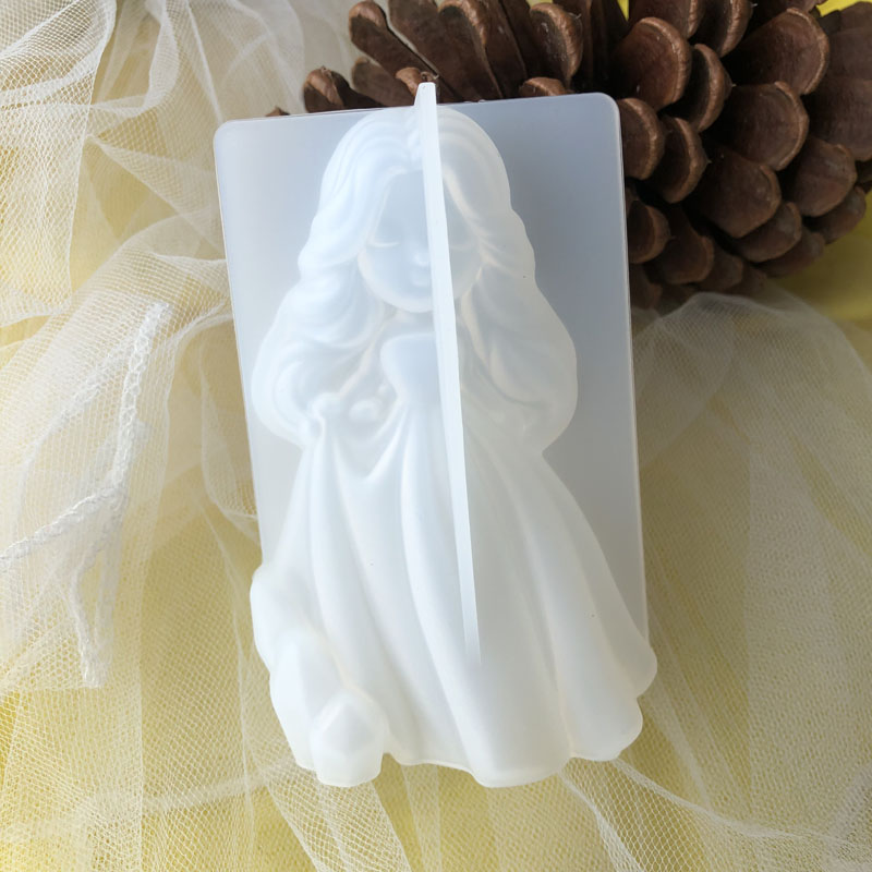 3D Cute Princess Silicone Cand - огляд і ціна Soap Making Handmade