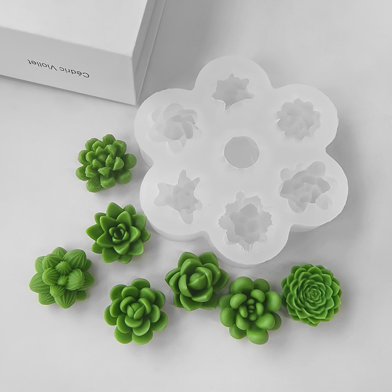 7 In1 Succulent Cactus Silicon - огляд і ціна Soap Making In Home