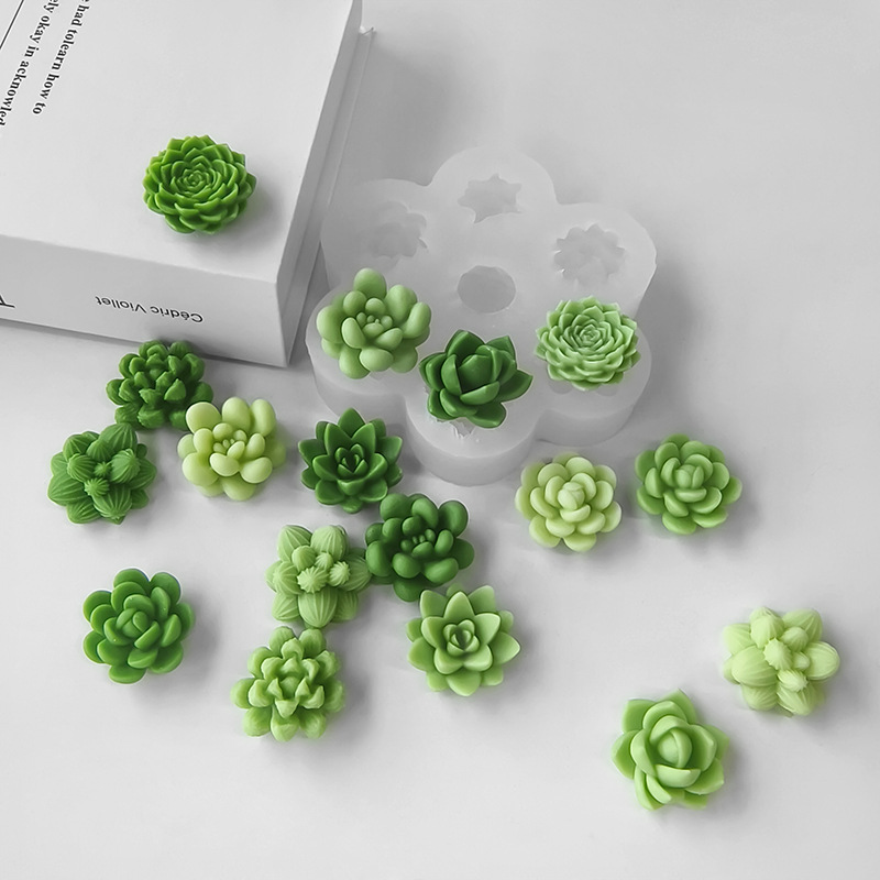 7 In1 Succulent Cactus Silicon - огляд і ціна Soap Making In Home