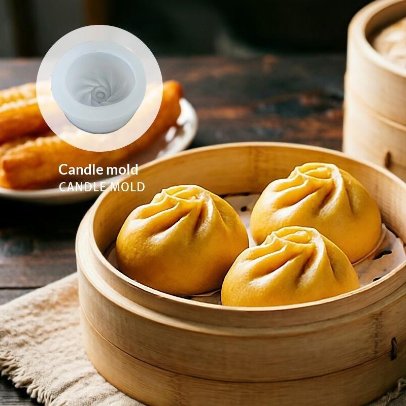 3D Cute Dumpling Baozi Silicon - огляд і ціна Soap Making In Home