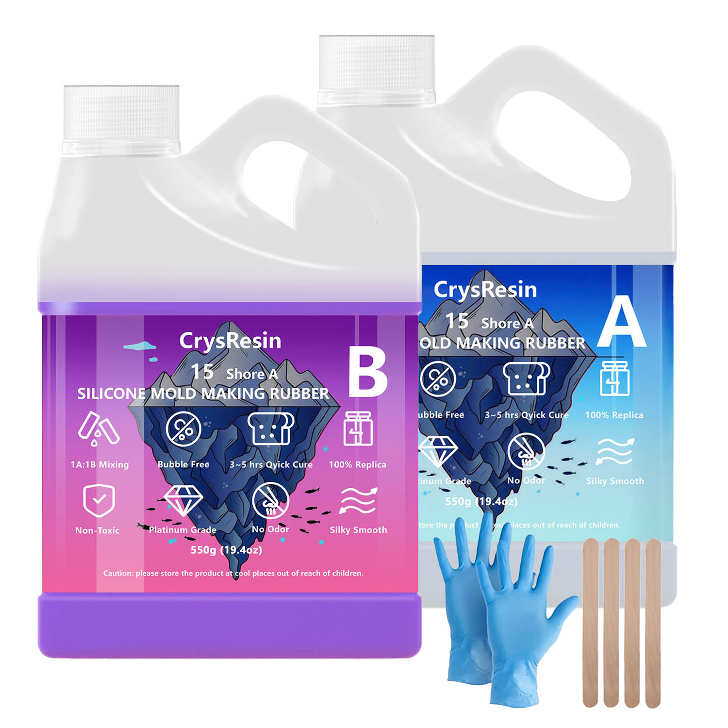 Purple Liquid Silicone Rubber  - огляд і ціна Soap Making Ratios