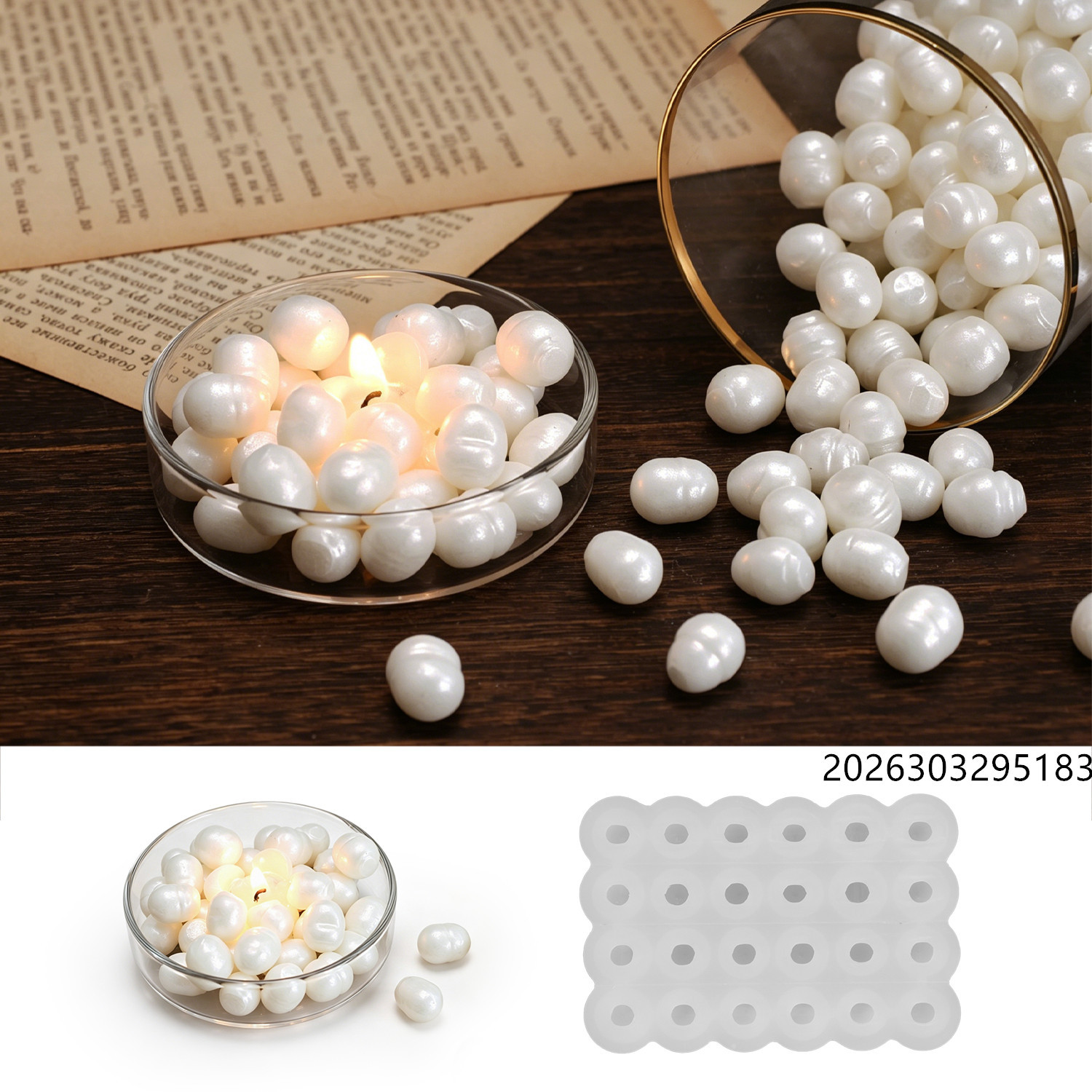 Healing Ocean Pearl Mirror Wax - огляд і ціна Soap Making Bar