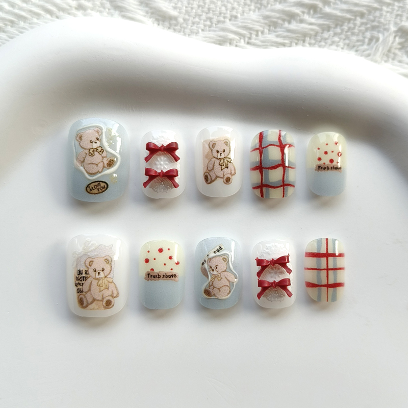 10Pcs Korean Style Cute Bear a - огляд і ціна Soap Making Handmade