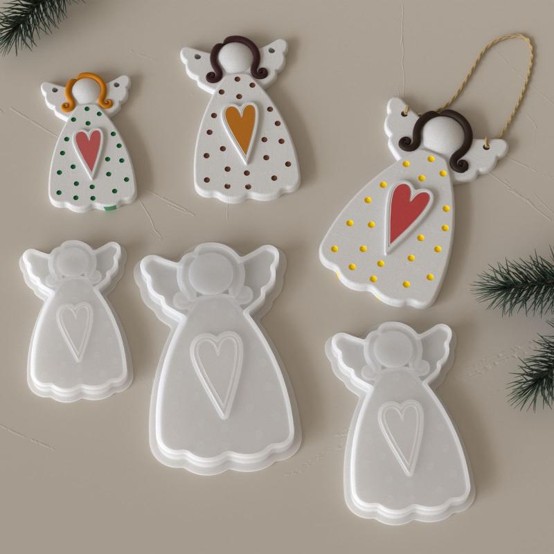 Love Angel Gypsum Mold Candle  - огляд і ціна Soap Making Bar