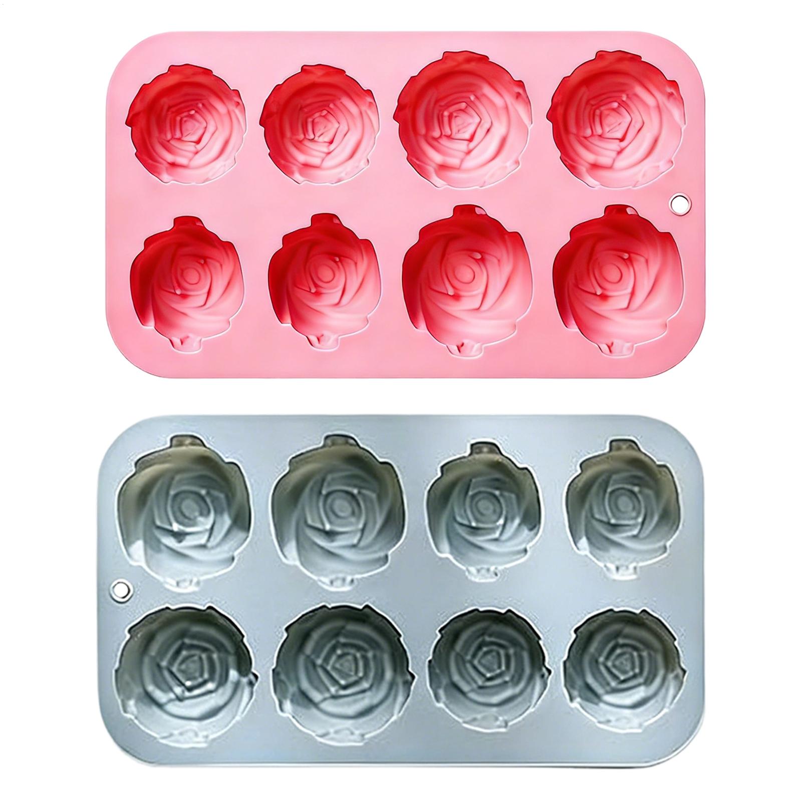 8 Holes Rose Flower Silicone M - огляд і ціна Soap Making In Home