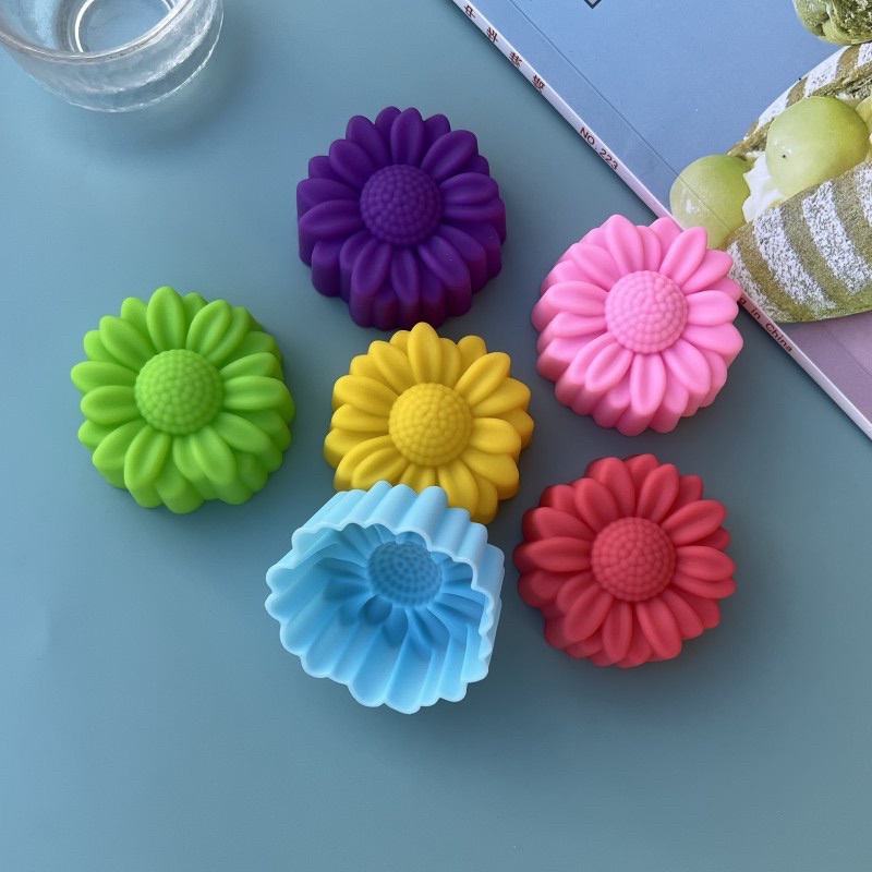 6 Pcs Set Non-Stick Flower Des - огляд і ціна Soap Making Handmade