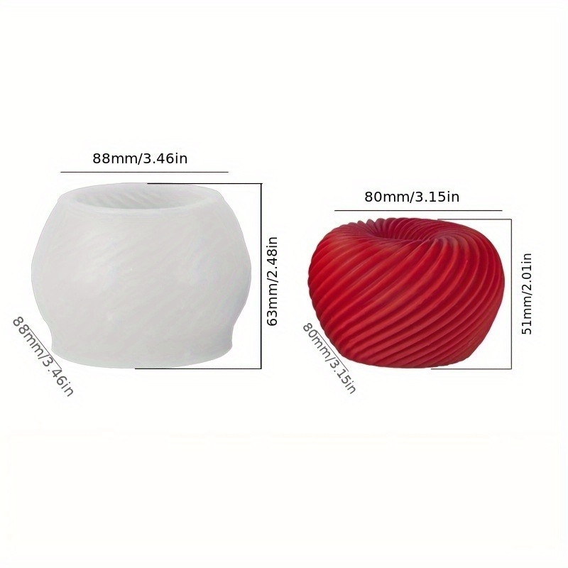 A trendy red apple silicone mo - огляд і ціна Soap Making Handmade