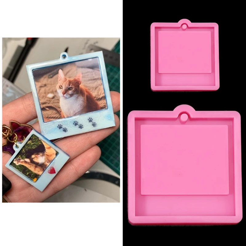 Photo Frame Epoxy Resin Keycha - огляд і ціна Soap Making Bar
